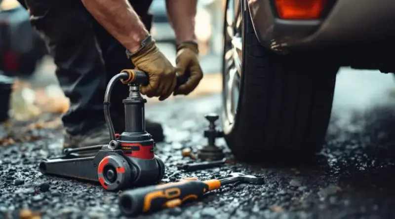 Flat Tire Change Service Mansfield